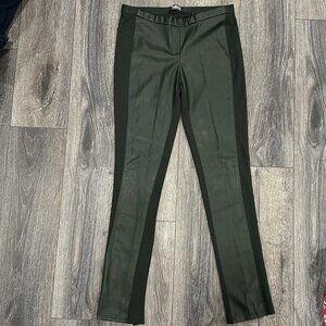 Milk26 Dark Green Stretch Leggings Pants, Size Medium